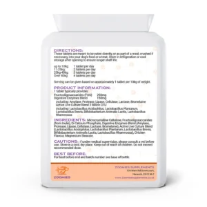 Zoomies Supplements - Dog Probiotic